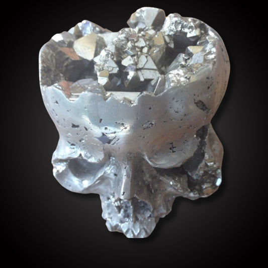 PYRITE SKULL