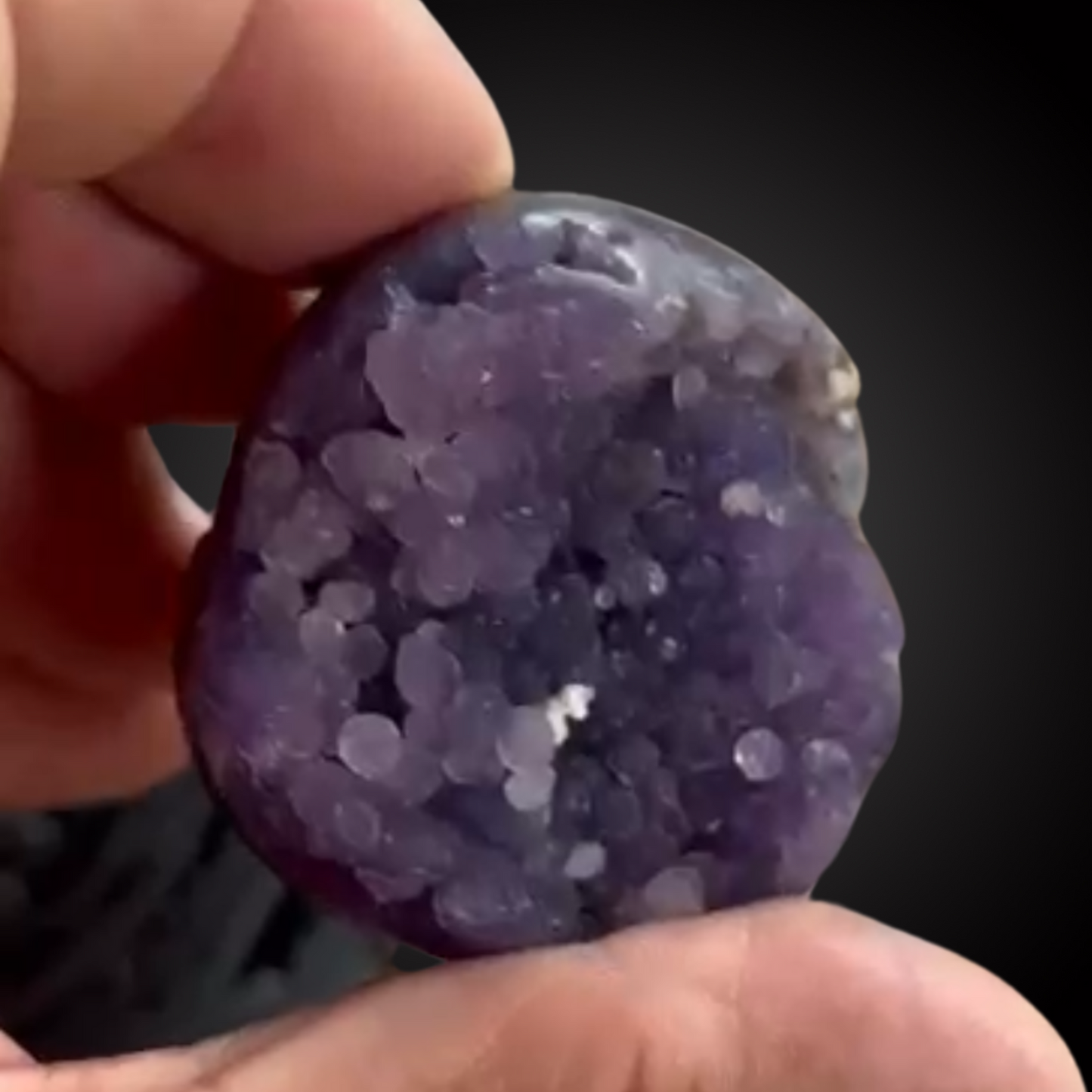 GRAPE AGATE SKULL