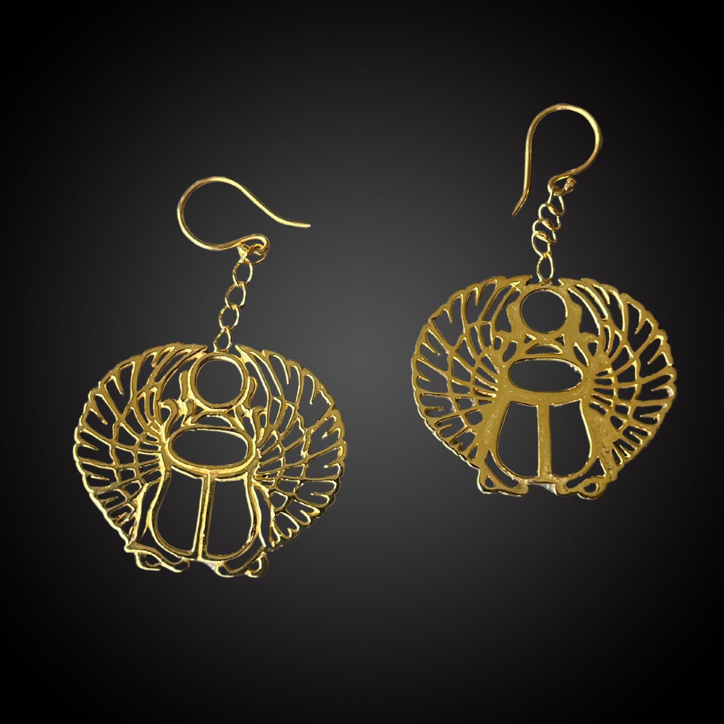 SCARAB EARRINGS