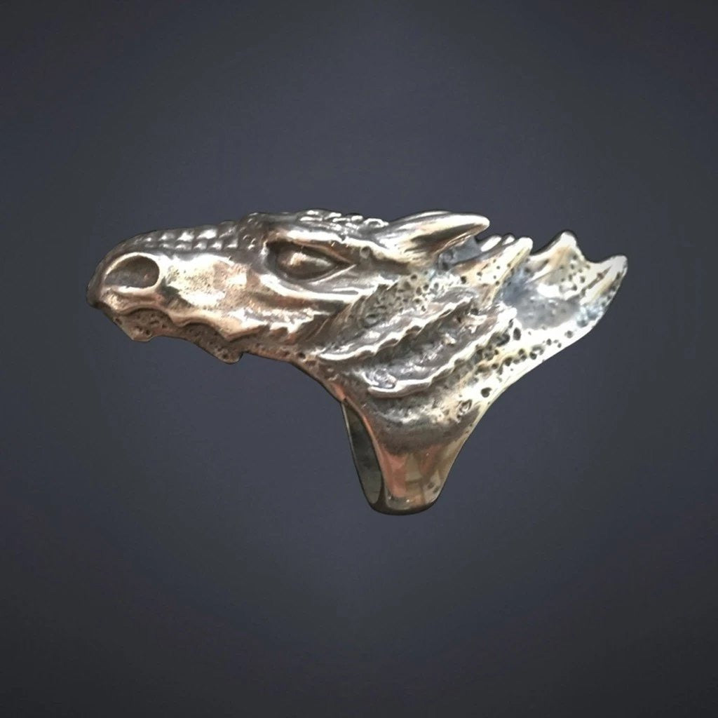 925 silver dragon ring