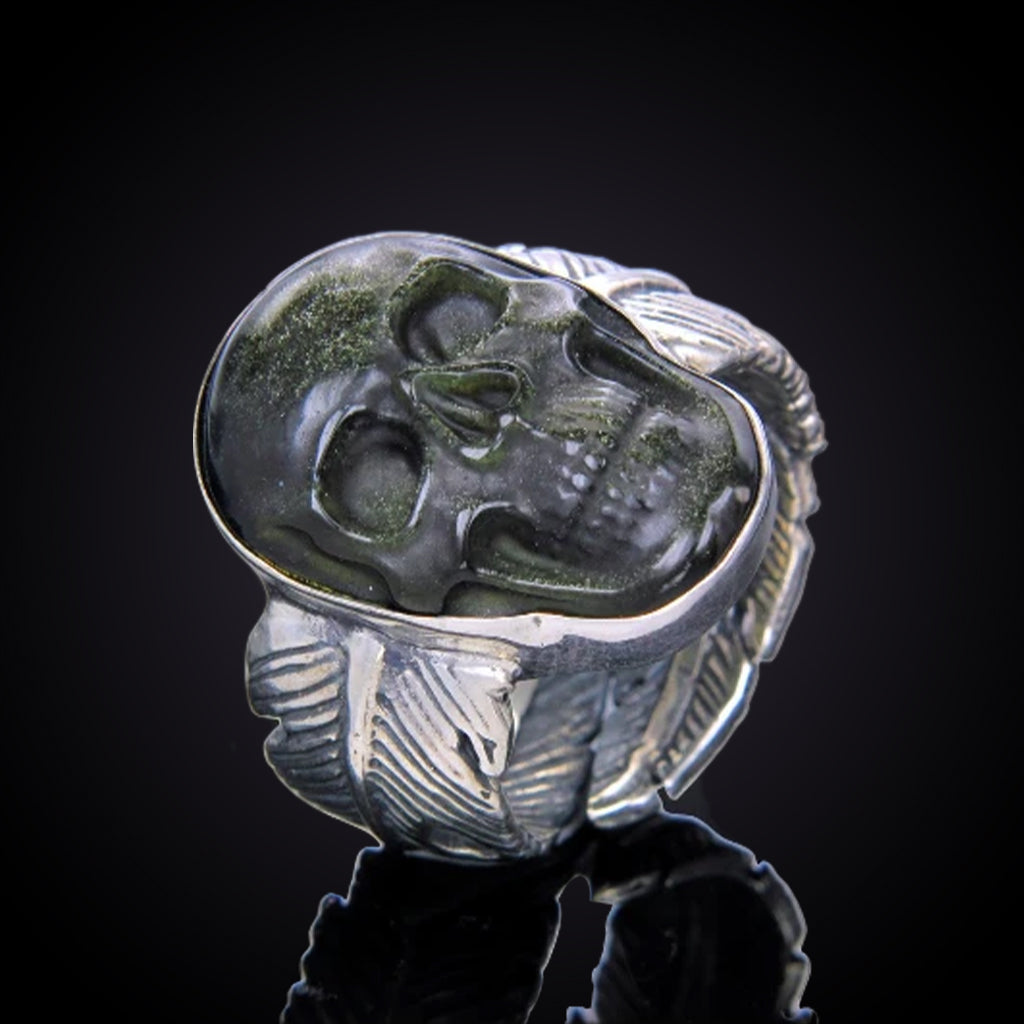 Winged Skull Ring
