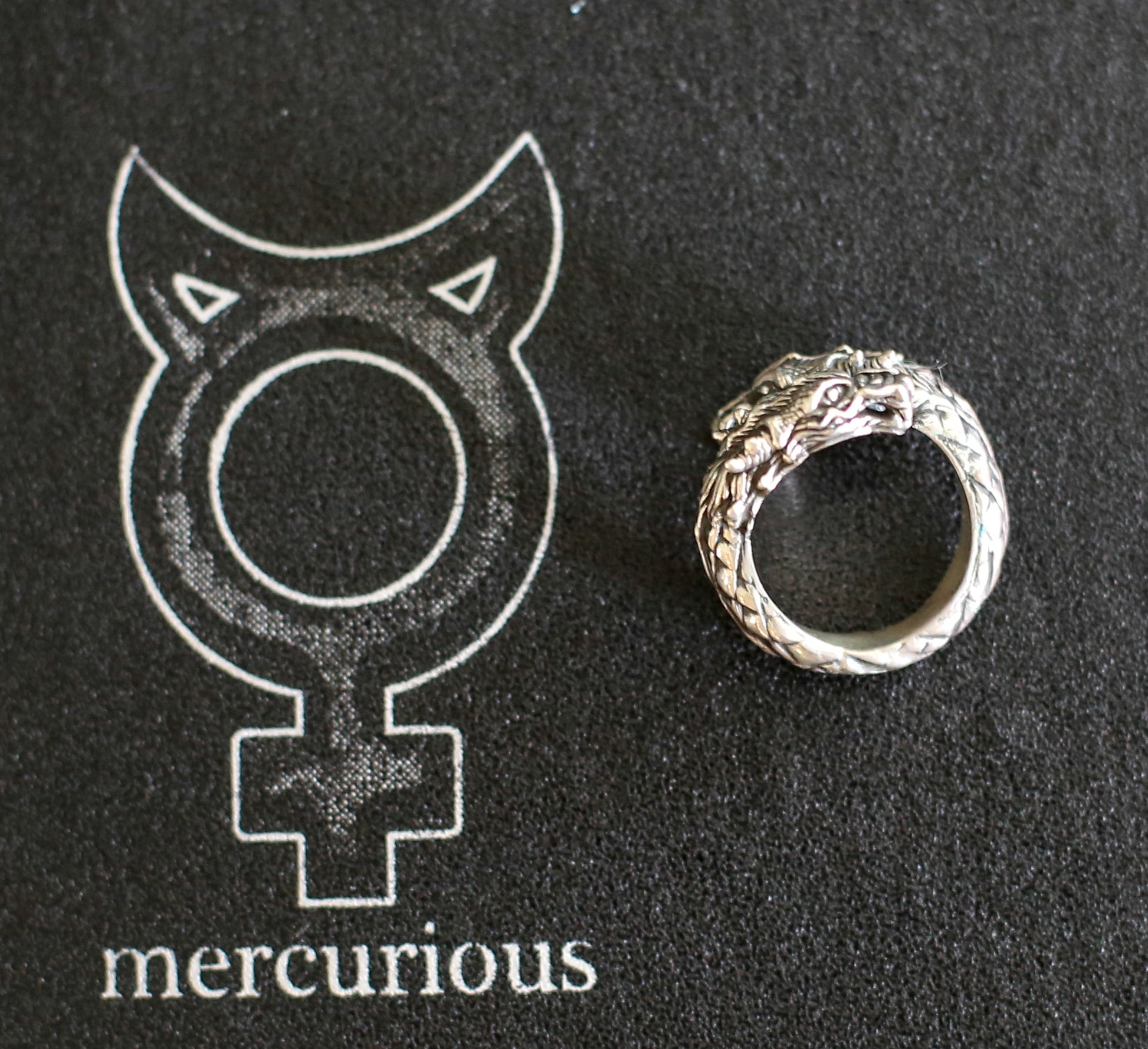 2 Headed Dragon Ring