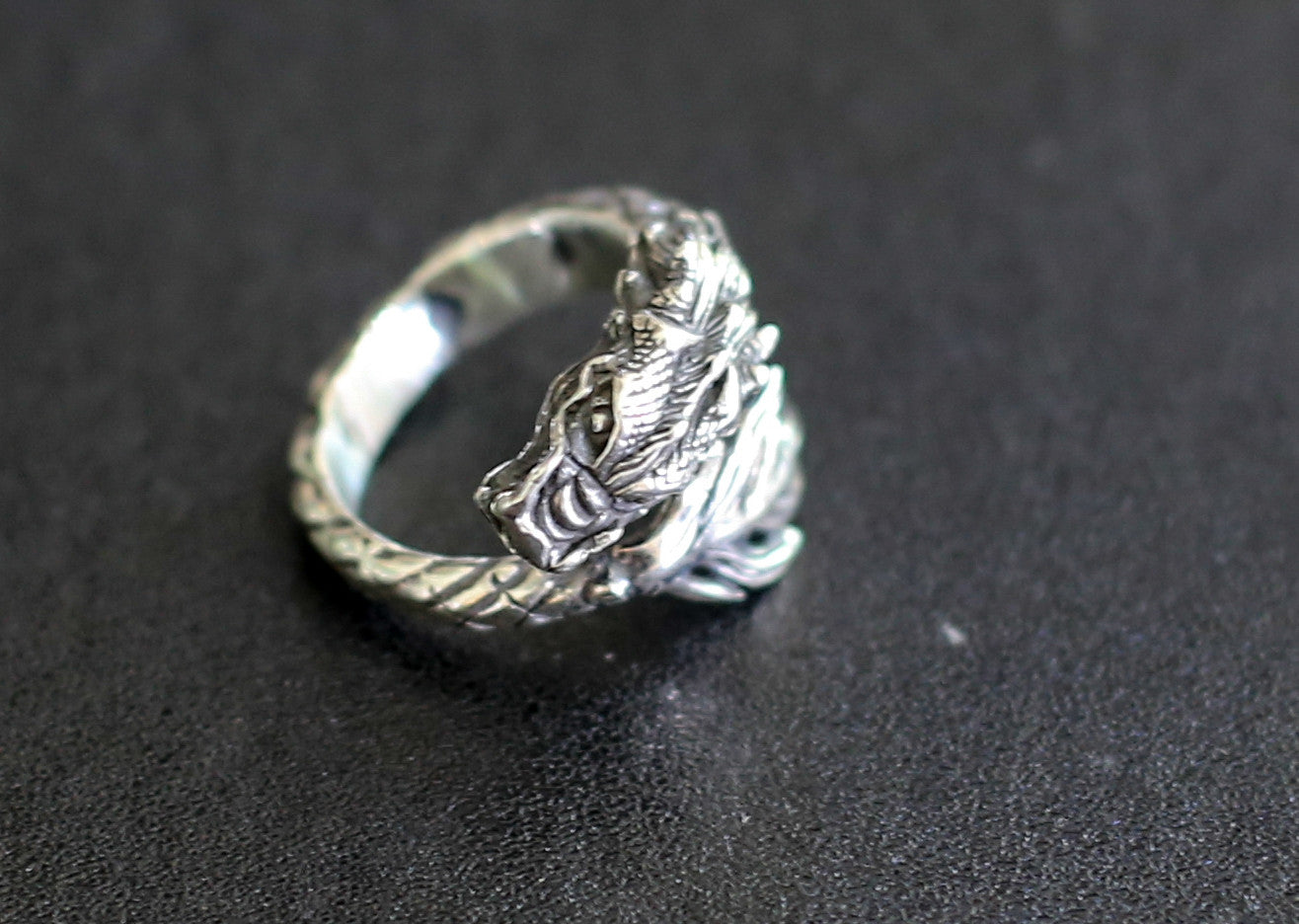 Dragon Ring with Tail