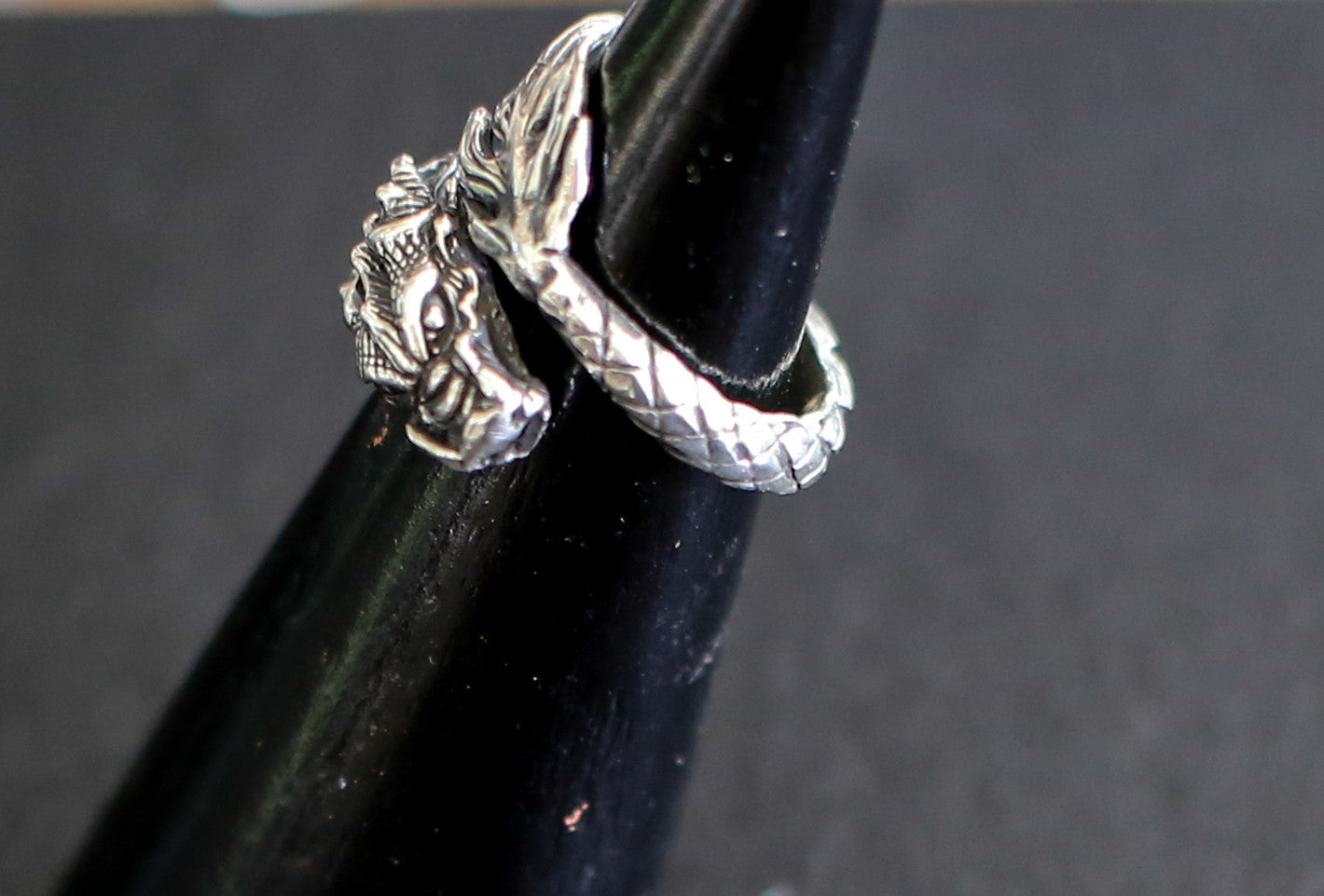 Dragon Ring with Tail