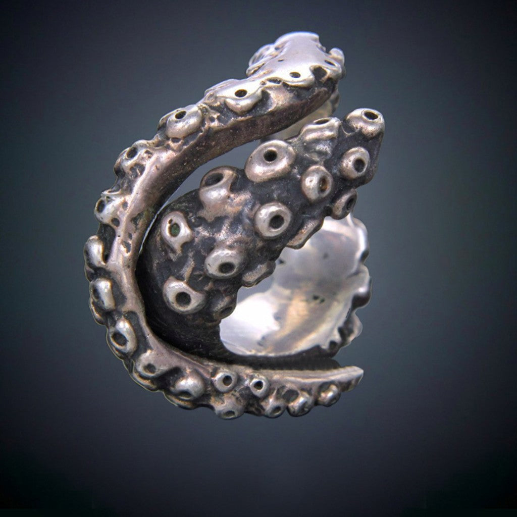 handmade tentacle ring