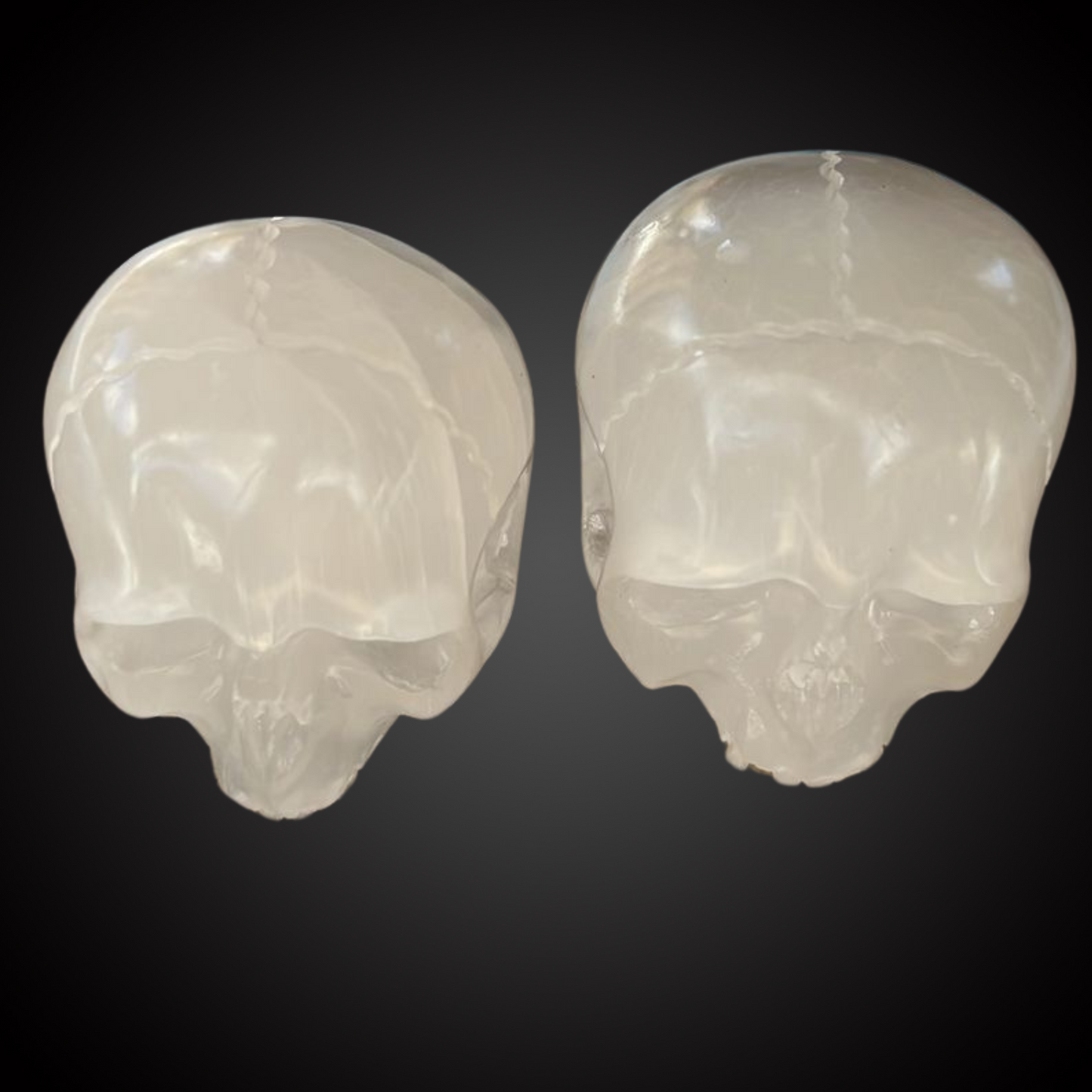 SELENITE SKULL