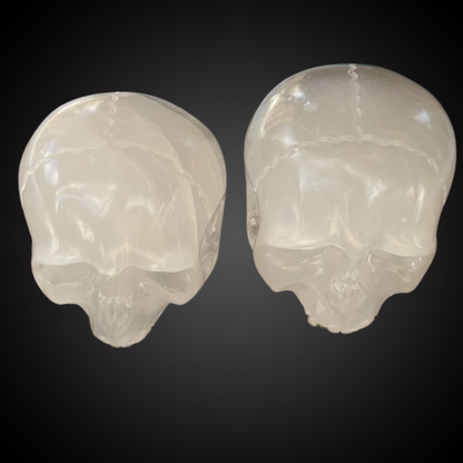 SELENITE SKULL