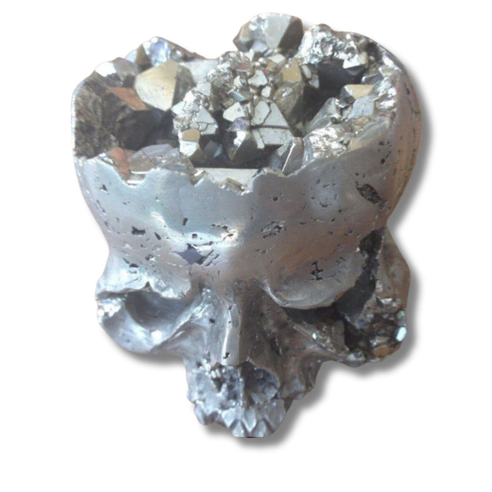 Pyrite Skull