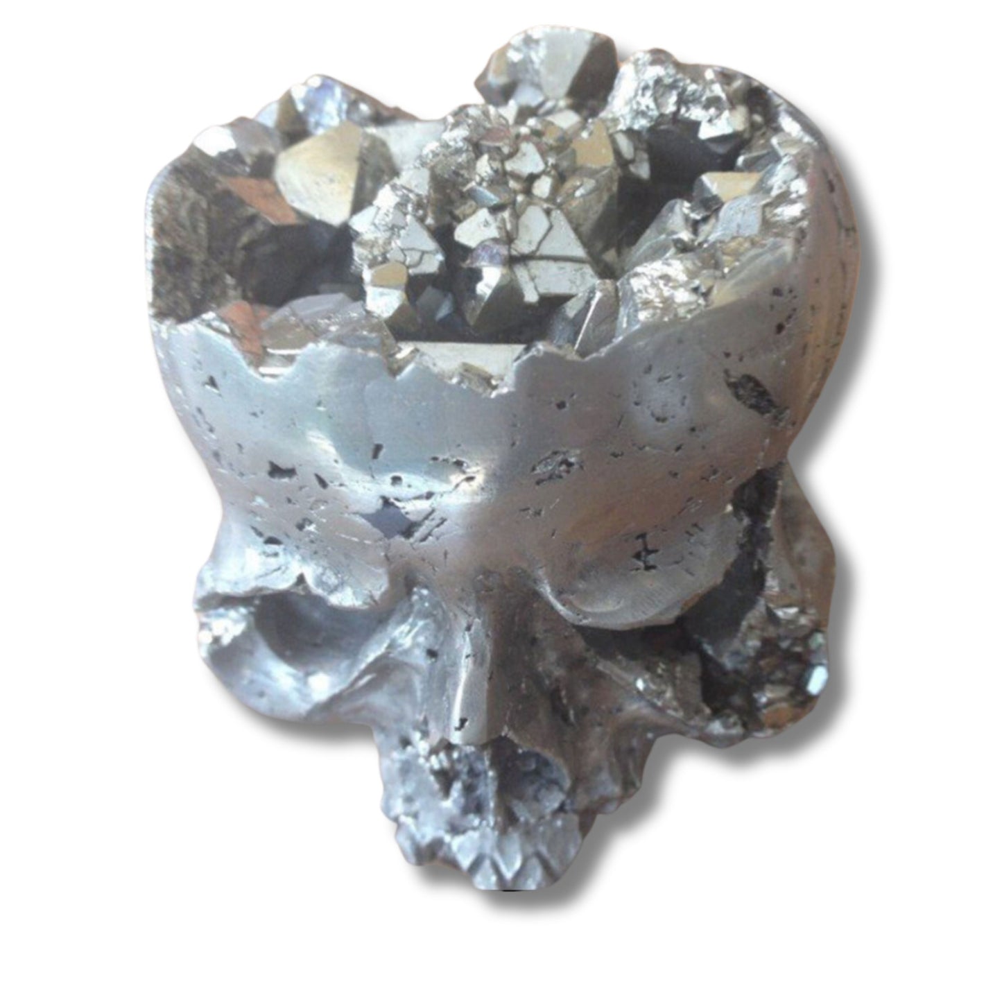 Pyrite Skull