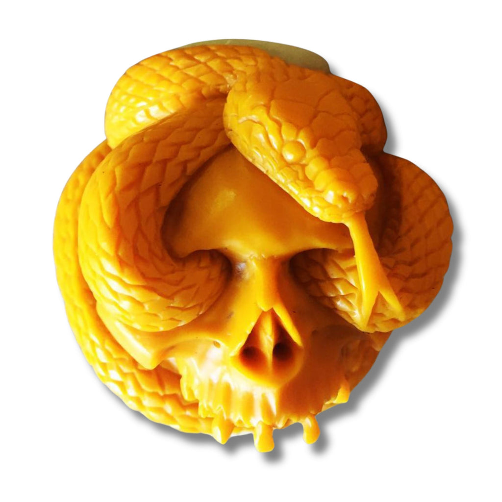 Billiard Ball Skull with Python