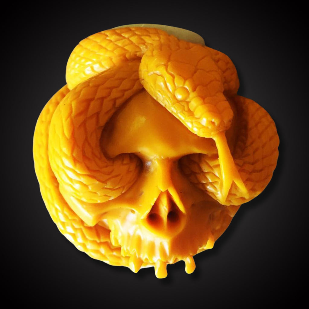 Billiard Ball Skull with Python