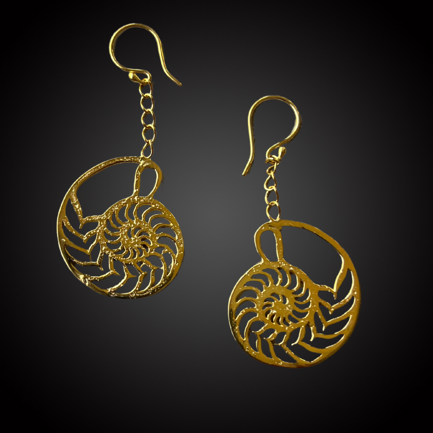 AMMONITE EARRINGS