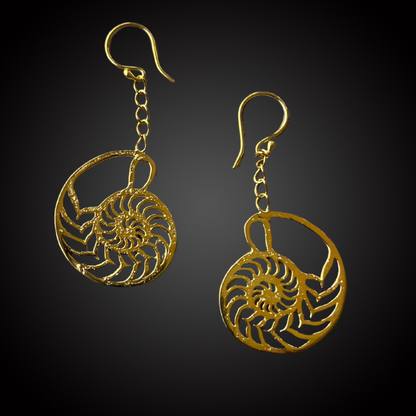 AMMONITE EARRINGS