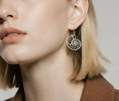 AMMONITE EARRINGS
