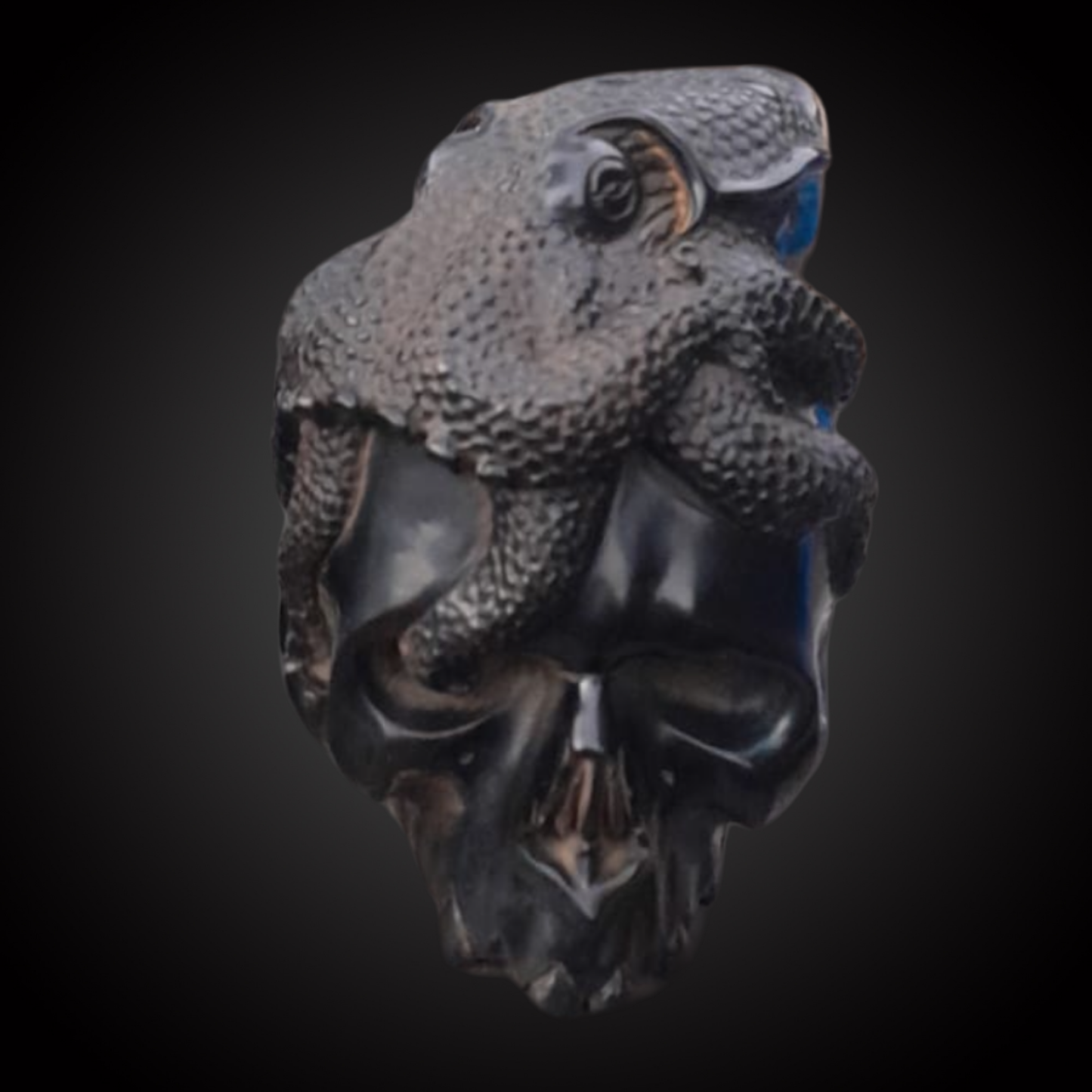 JET SKULL WITH OCTOPUS