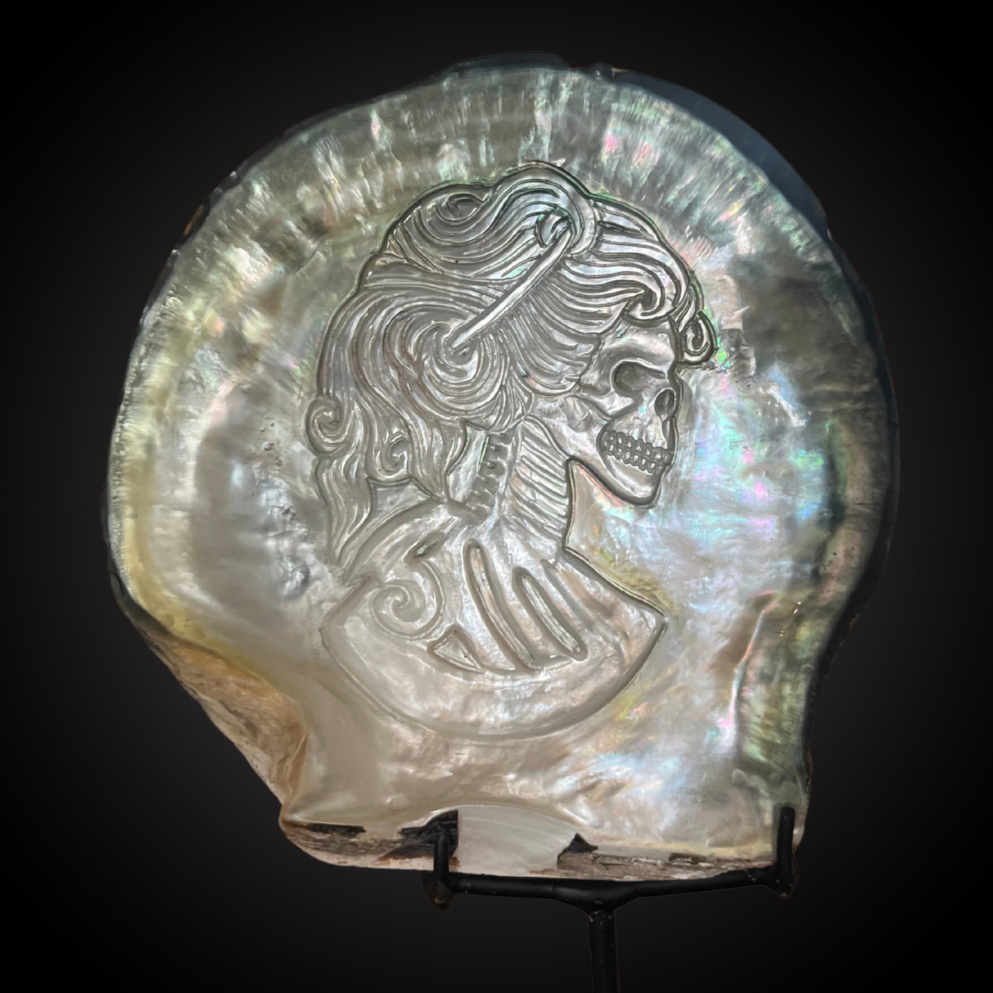 MOTHER OF PEARL CARVINGS