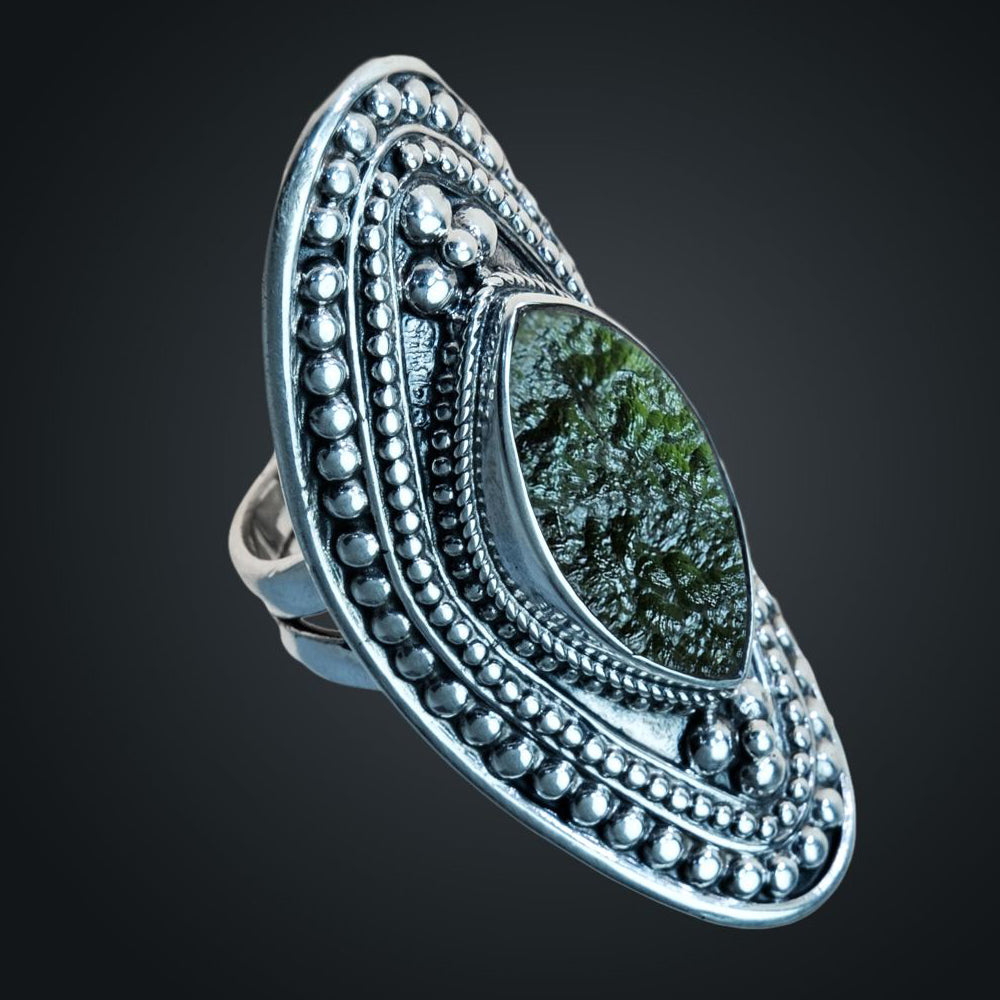 Himalaya Ring Moldavite