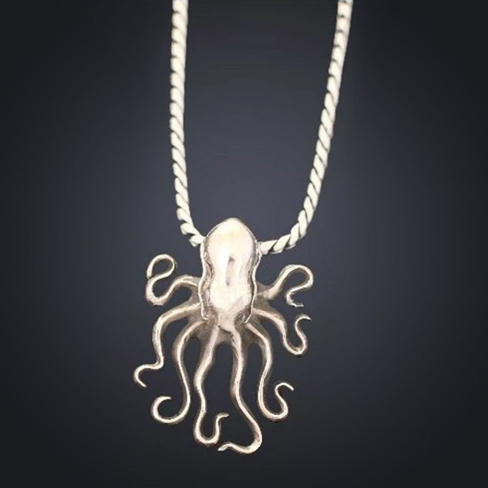 Large Octopus Pendant