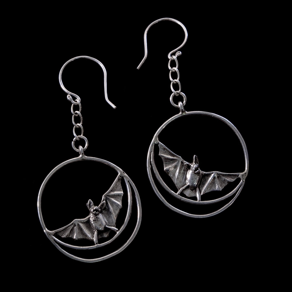 Bat earrings