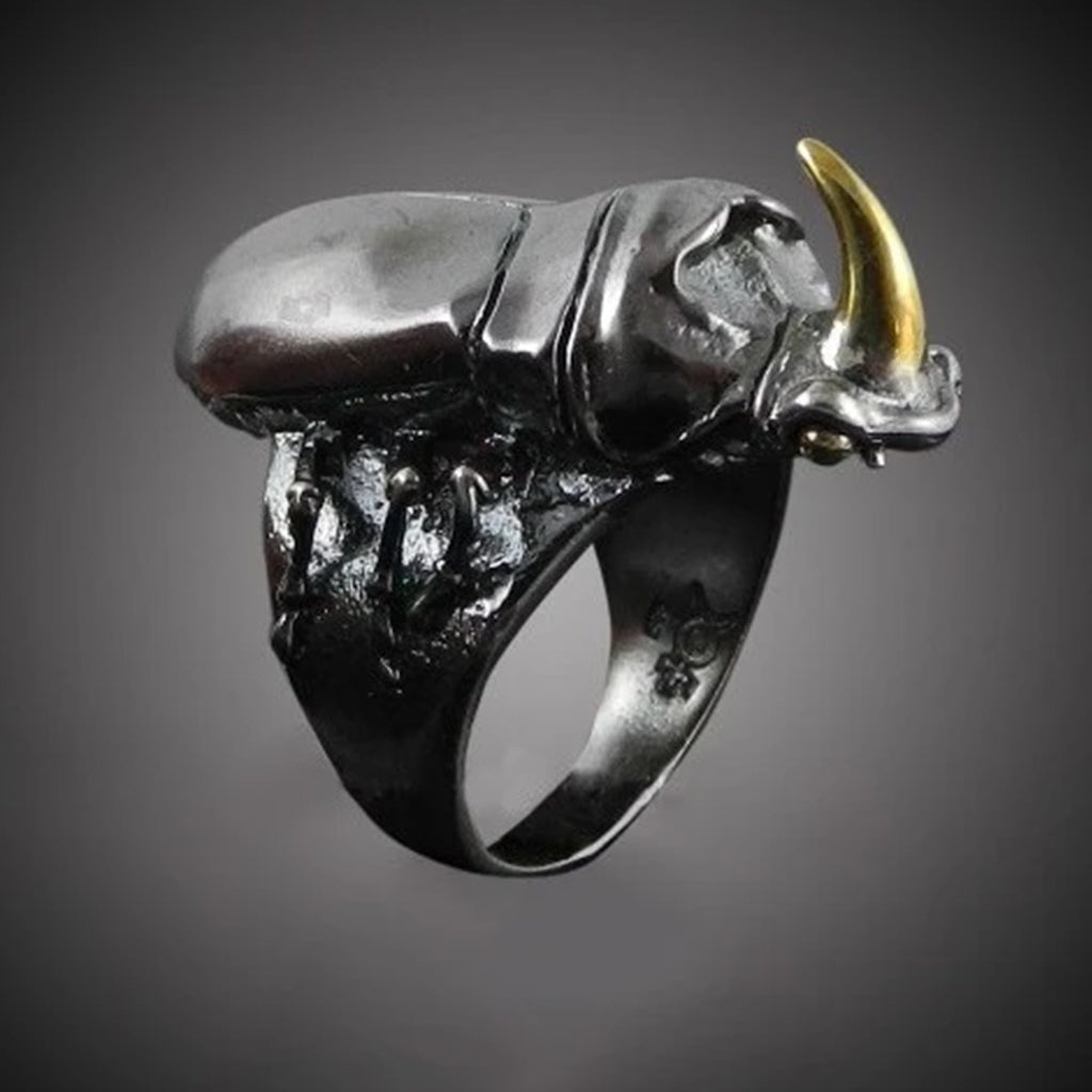 Rhino Beetle Ring
