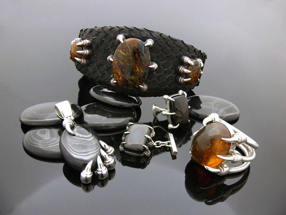 Claw Leather Bracelet