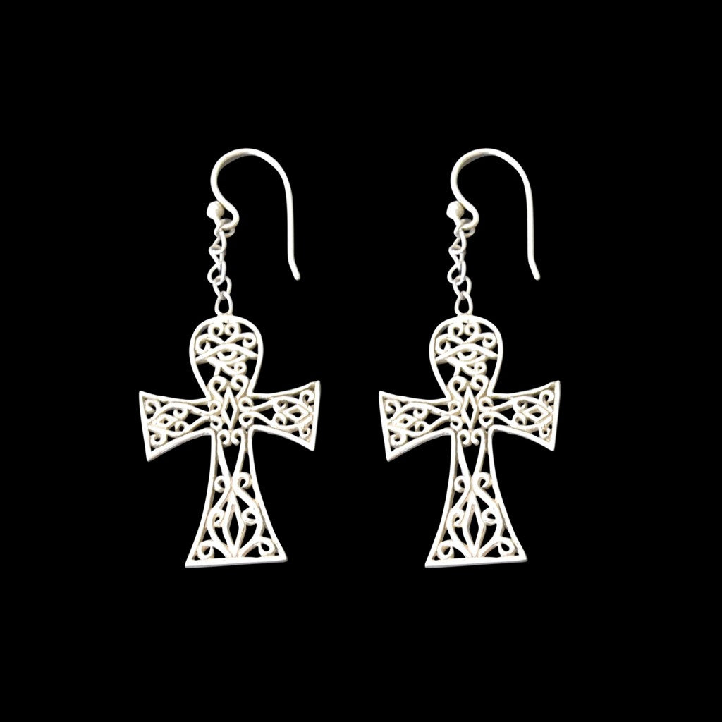 Ankh Earrings