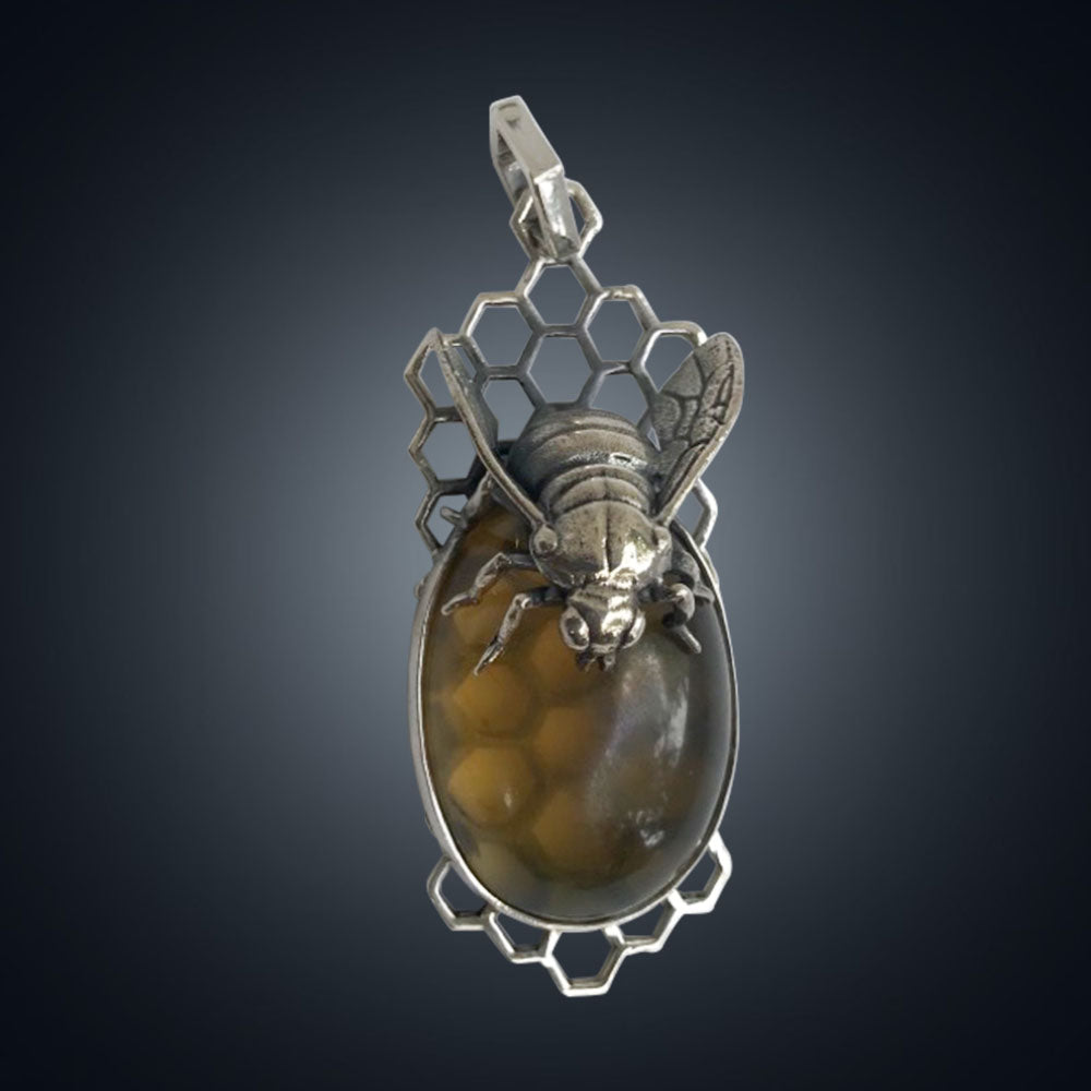 
                      
                        Honey Bee Pendant
                      
                    