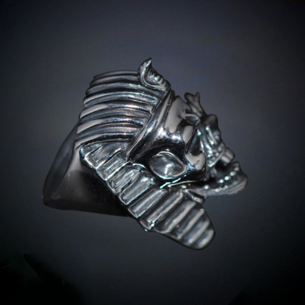 Pharaoh Skull Ring