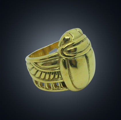 Bibi van der Velden Malachite Scarab Gold Diamond Ring – Bibi van der  Velden | Fine Jewellery