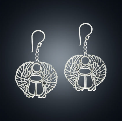 SCARAB EARRINGS