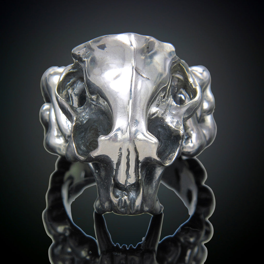 Sabre Tooth Bone Ring