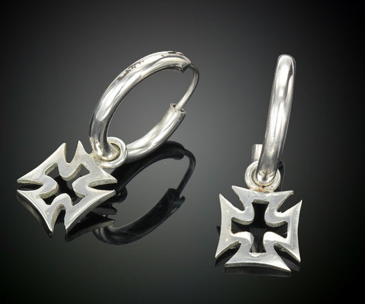 Maltease Cross earrings